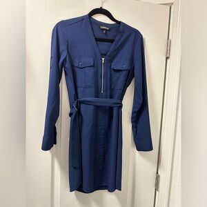 Express dress navy size XS